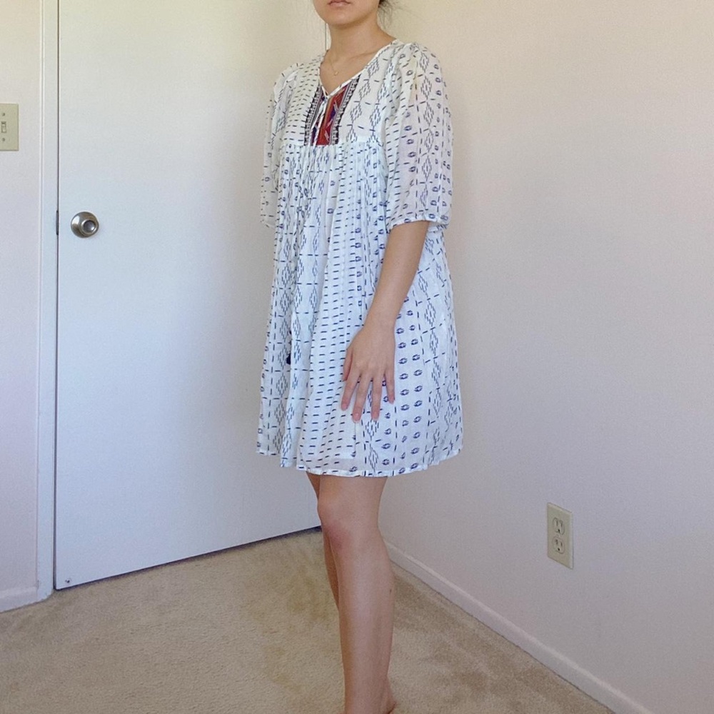 world market boho babydoll dress
